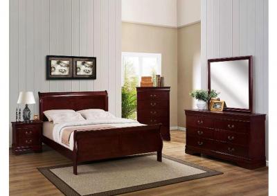 Image for Queen Bed, Dresser, Mirror, Chest & Nightstand 