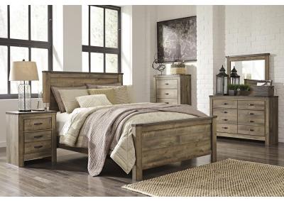 Image for Trinell King Panel Bed w/ Dresser and Mirror