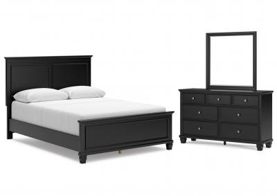Image for Lanolee Queen Panel Bed, Dresser and Mirror