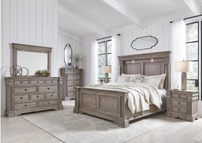 Image for Blairhurst Queen Bed, Dresser & Mirror + FREE Mattress