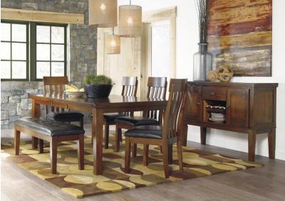 Image for Ralene Dining Table w/4 Chairs + Free 5 Year Protection Plan