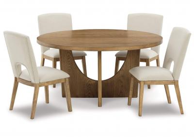 Dakmore Dining Table and 4 Chairs