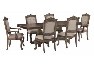 Image for Charmond Dining Table & 4 Chairs + FREE Dinnerware
