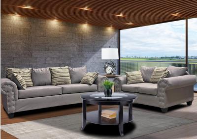 Sofa and Loveseat - Gray