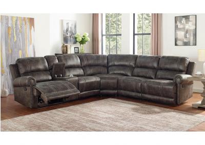 Image for Reclining Sectional + Recliner