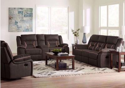 Reclining Sofa, Loveseat and Recliner 
