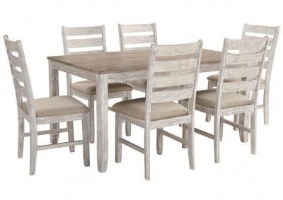 Skempton Grey Dining Table + 6 Chairs