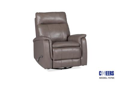 Image for Leather Swivel Glider Recliner