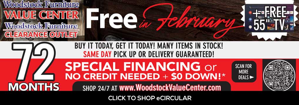 Free In February - Click to Shop eCircular Now thru 2/24